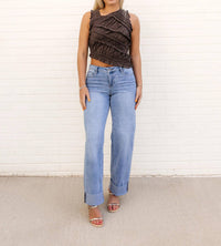 Free People - Pink Sands Smocked Top