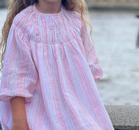 Poppet & Fox - Girls' Embroidered Smock Dress