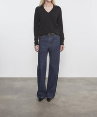 Enza Costa - CASHMERE V-NECK SWEATER