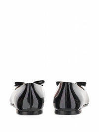 Salvatore Ferragamo - Kid's Vara Bow Leather Ballet Shoes