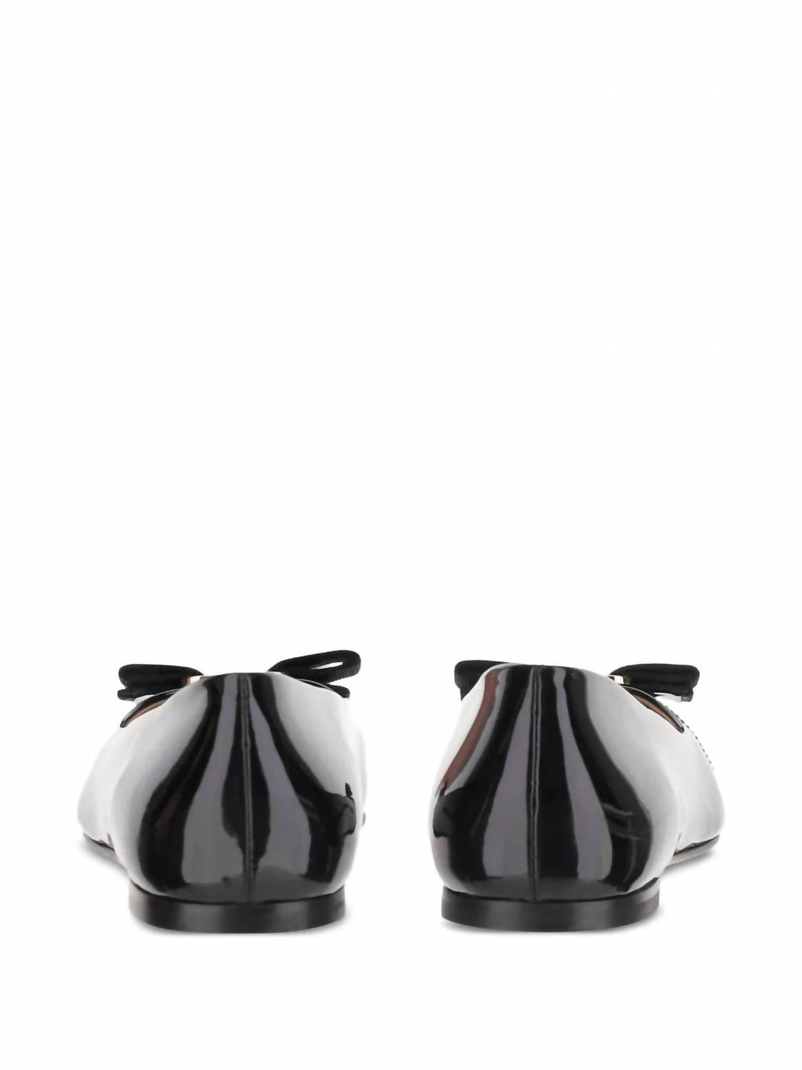 Salvatore Ferragamo - Kid's Vara Bow Leather Ballet Shoes