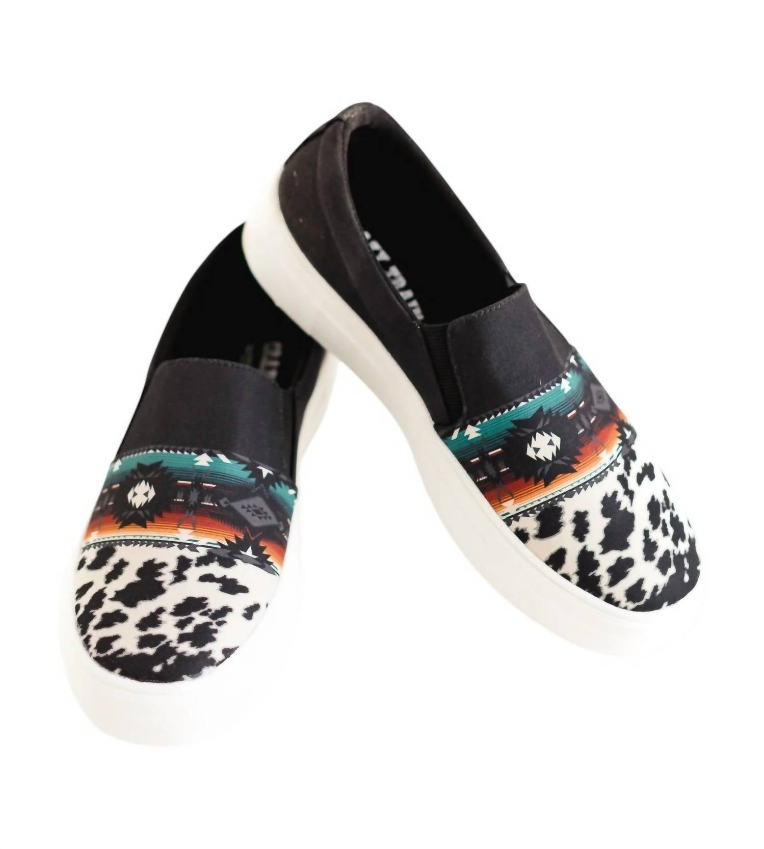 Crazy Train - Women's Cooky Kicks Cowhide Shoes
