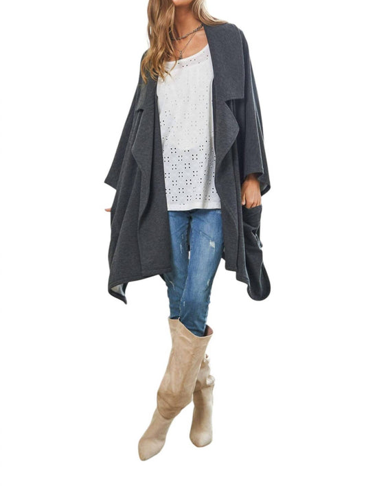 Davi & Dani - That's Not All Open Front Jacket