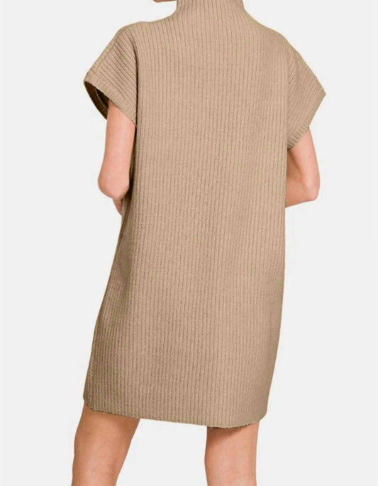 Entro - Ribbed Sweater Dress