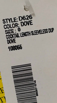 Alfred Sung - Dupioni Bow Accents Cocktail Dress