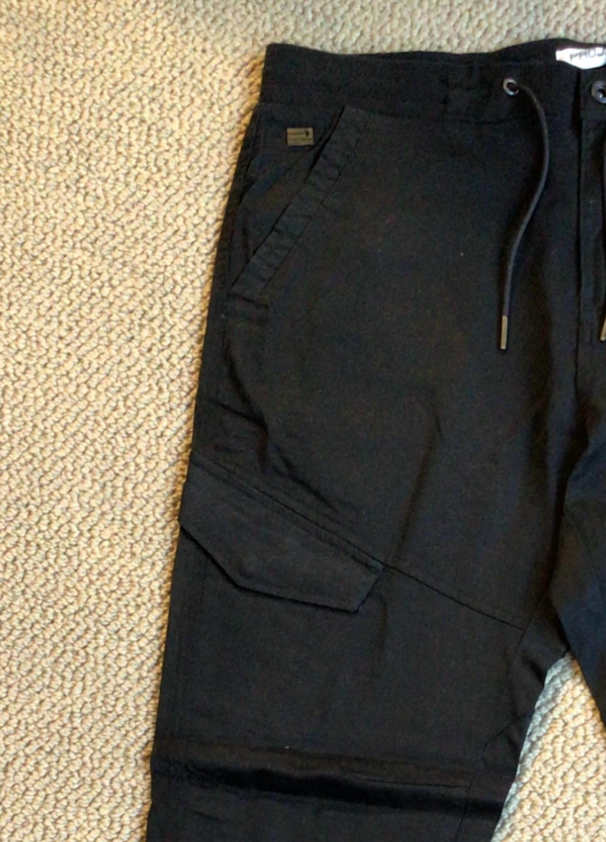 Projek Raw - Men's Drawstring Cargo Jogger Pants