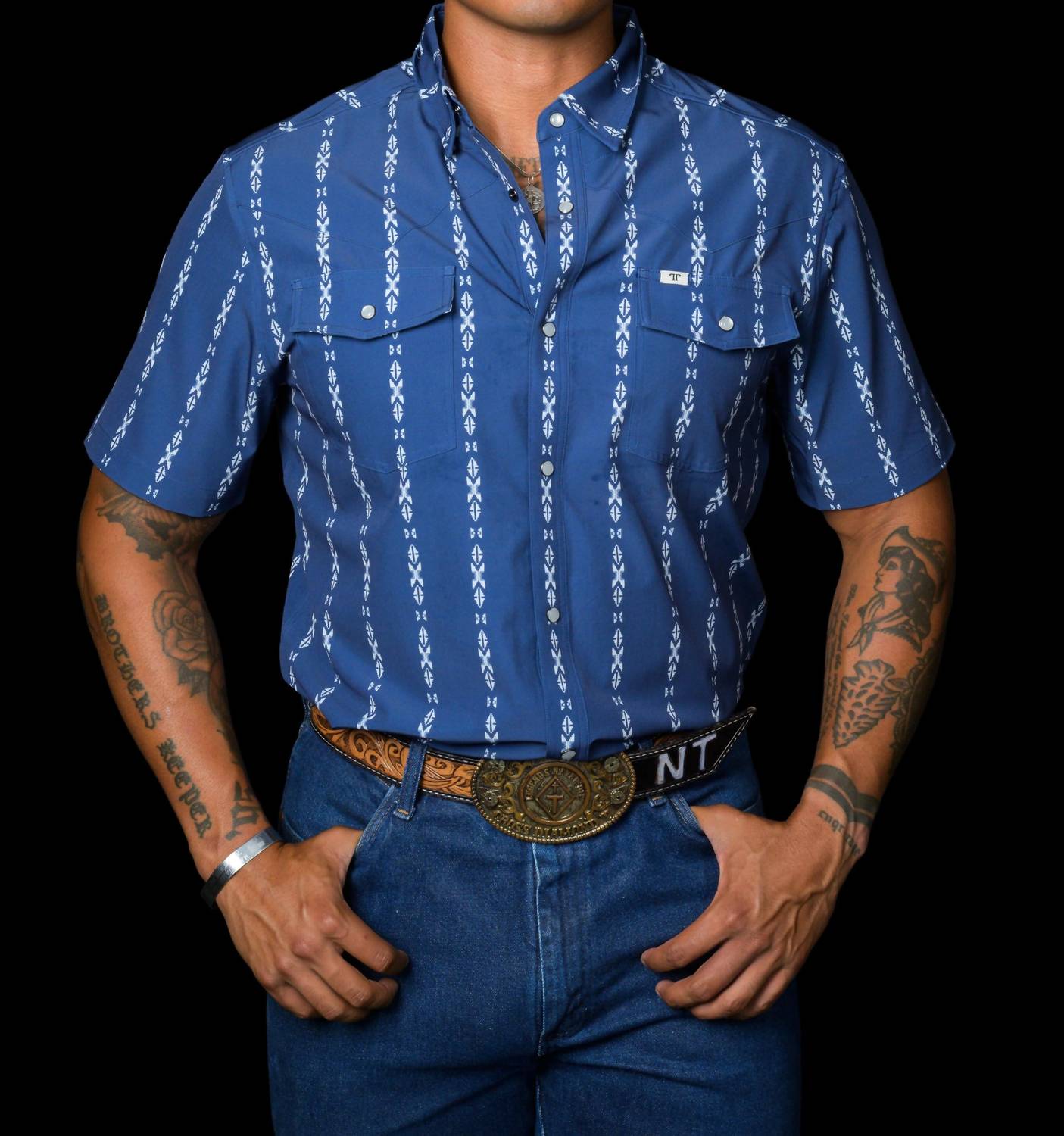 Ferrell - Maverick Short Sleeve Snap Shirt