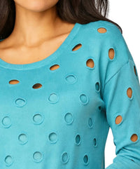 French Kyss - Scoop Hole Sweater