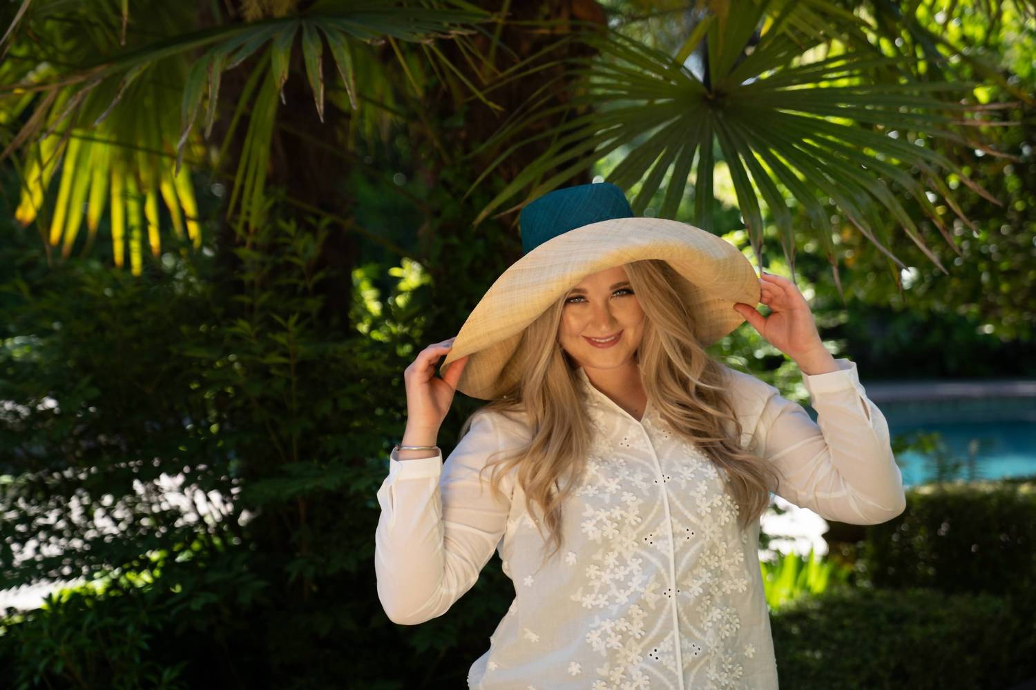 Shebobo - Women's Monica Wide Brim Straw Sun Hats