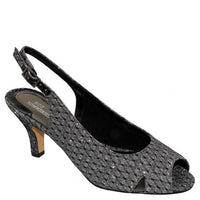 Ros Hommerson Women's Lana Slingback Sandal in black diamond - women's heels