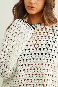 Miou Muse - Crochet Tunic