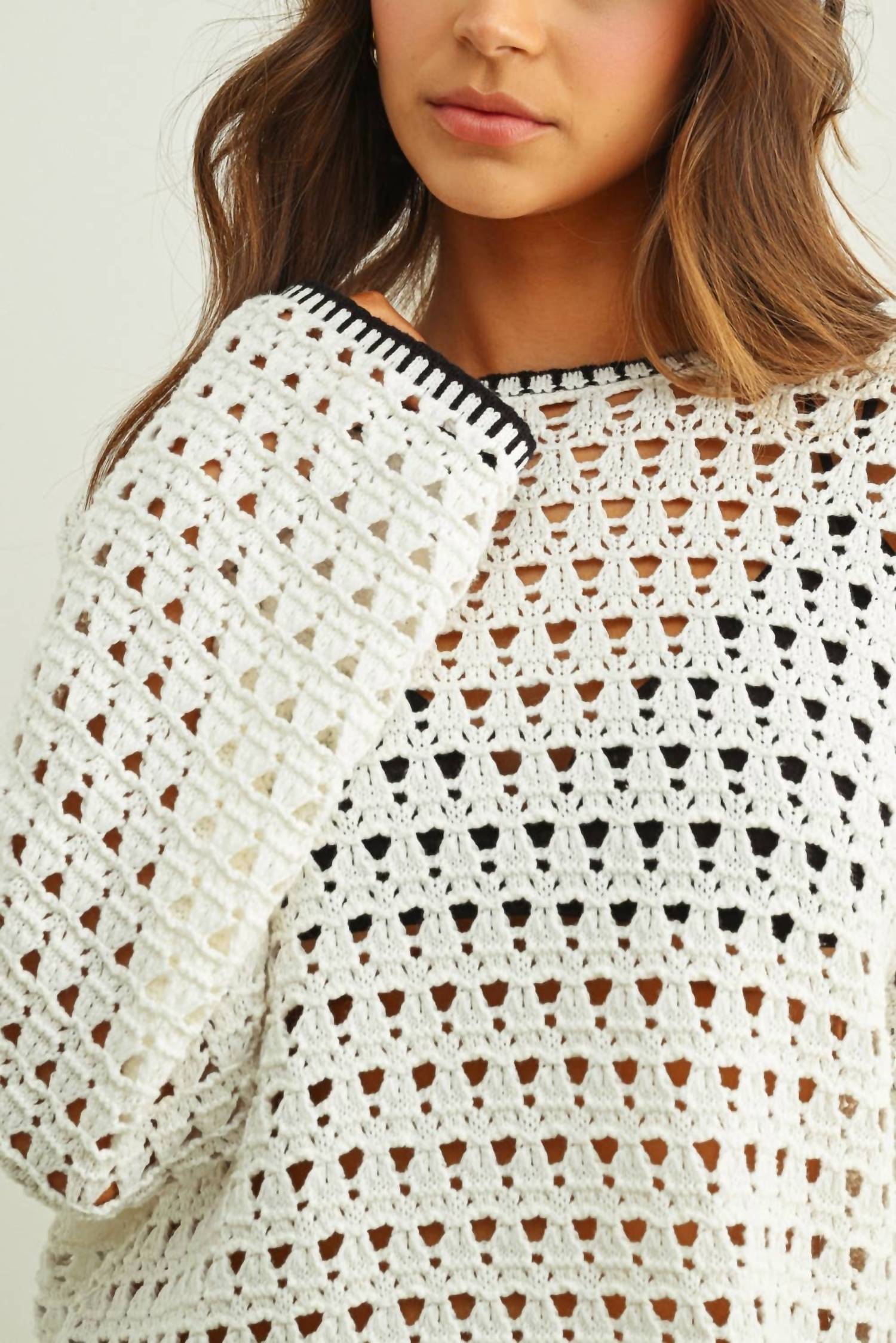Miou Muse - Crochet Tunic