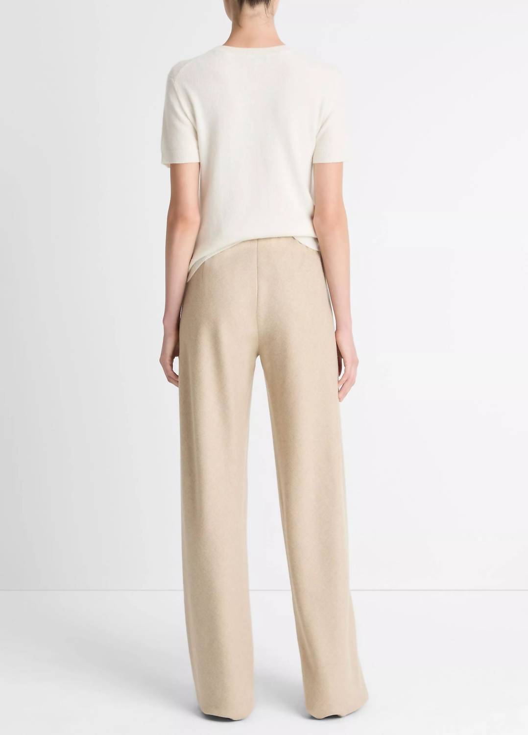 Vince - Italian Wool-blend High-waist Bias Pant