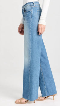 L'Agence - Tiana Wide Leg Jeans