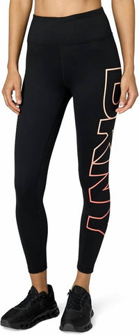 Dkny - Women's Exploded-logo Stretch 7/8 Leggings