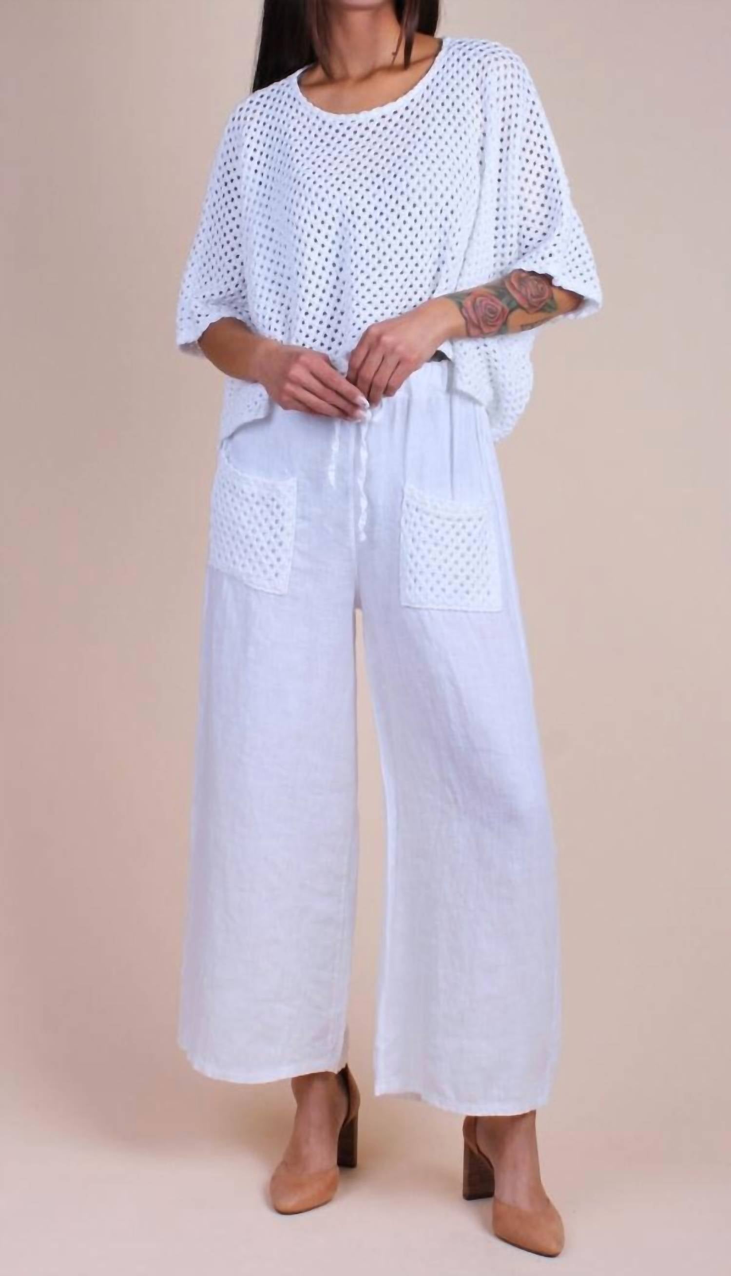 Gigi Moda - Primavera Linen Pant
