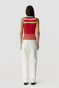 Guest In Residence - Collegiate Stripe Sleeveless Vest