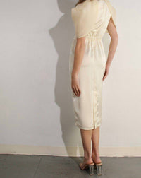 Mulla - Big Sheer Sleeve Midi Dress