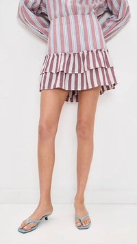 Coniglio - Cinch Back Mini Skirt