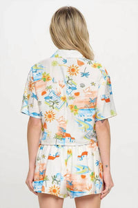 Meet Me In Santorini - Mediterranean Daydream Shirt