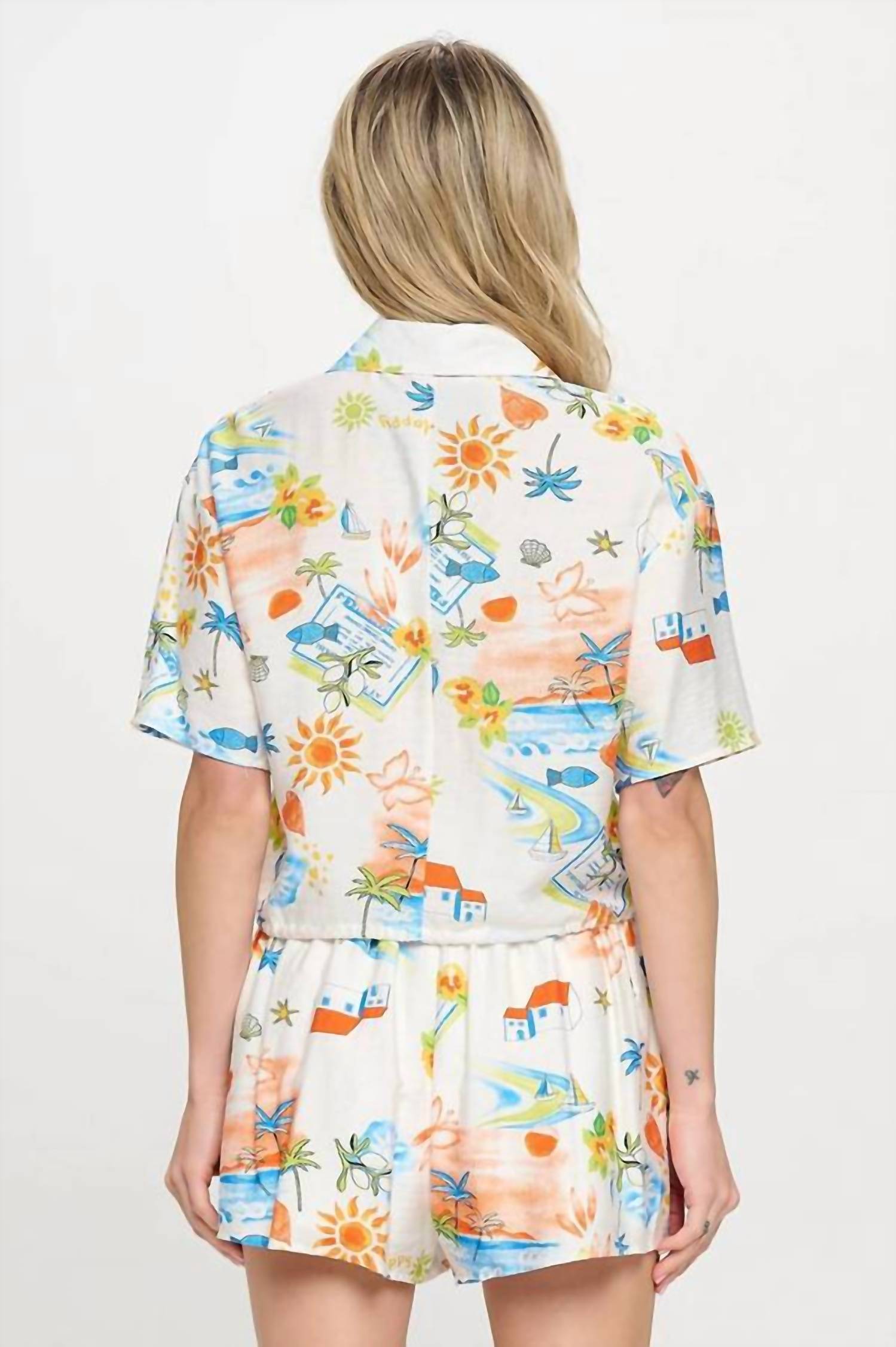 Meet Me In Santorini - Mediterranean Daydream Shirt