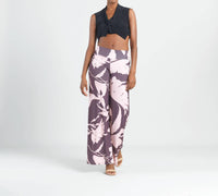 CLARA SUNWOO Palazzo Pants in floral coco - women's pants