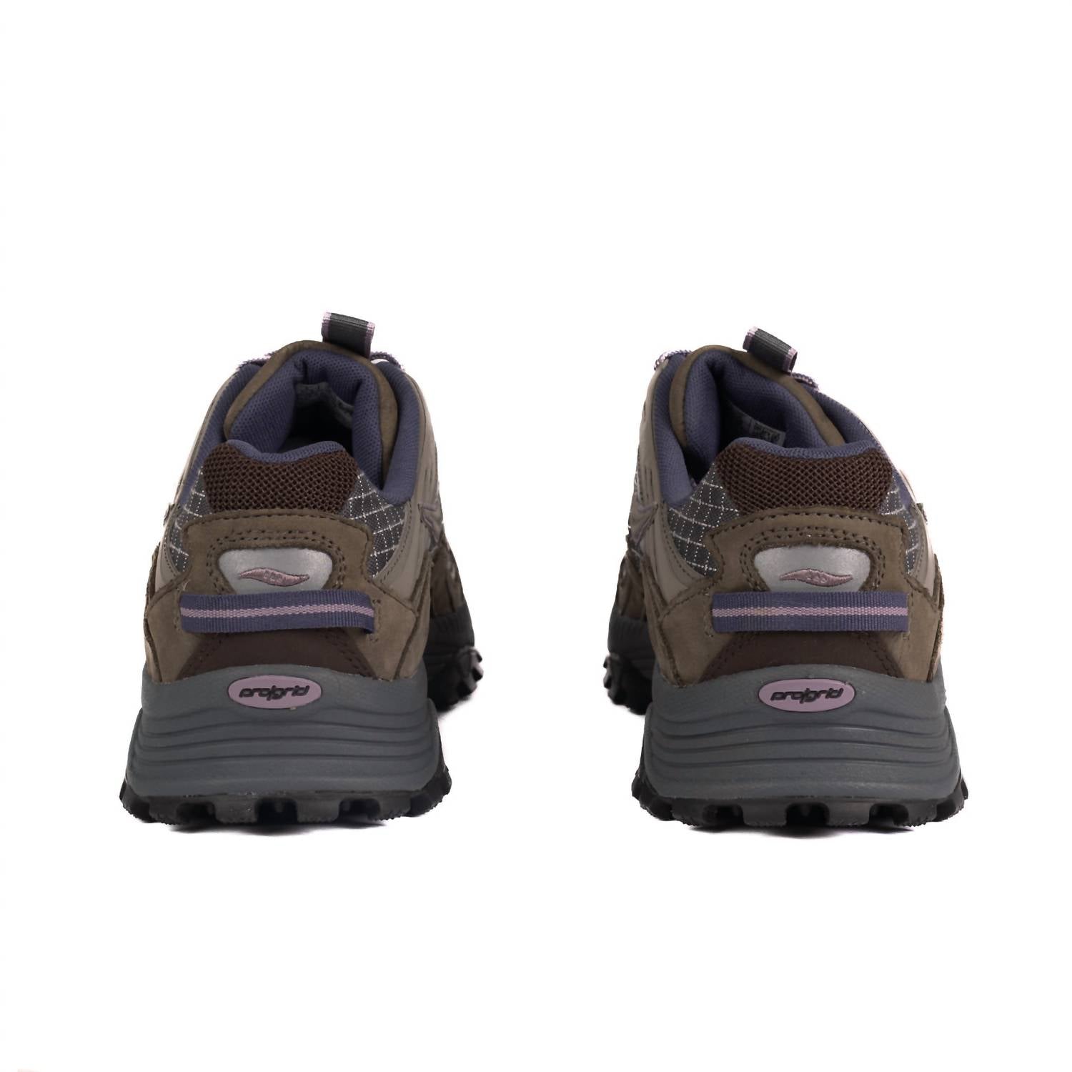 SAUCONY Men's Grid Aura X Sneakers in dark grey mud - men's sneaker - alternate view