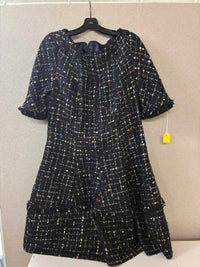 Talbot Runhof - SEQUID TWEED DRESS
