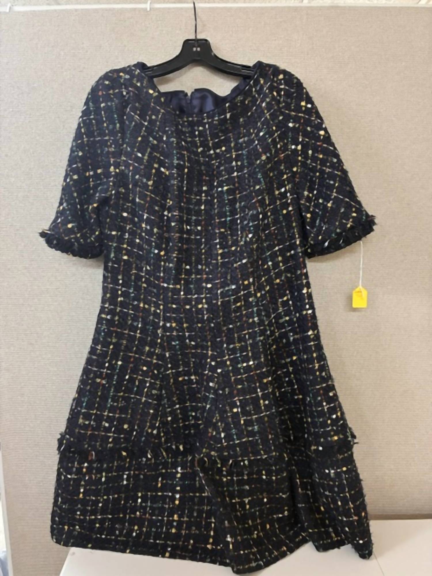 Talbot Runhof - SEQUID TWEED DRESS