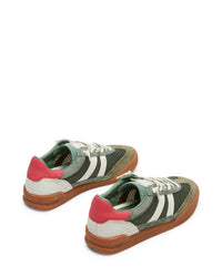 STEVE MADDEN Women's Verdit Sneaker in green - women's sneaker - detail view