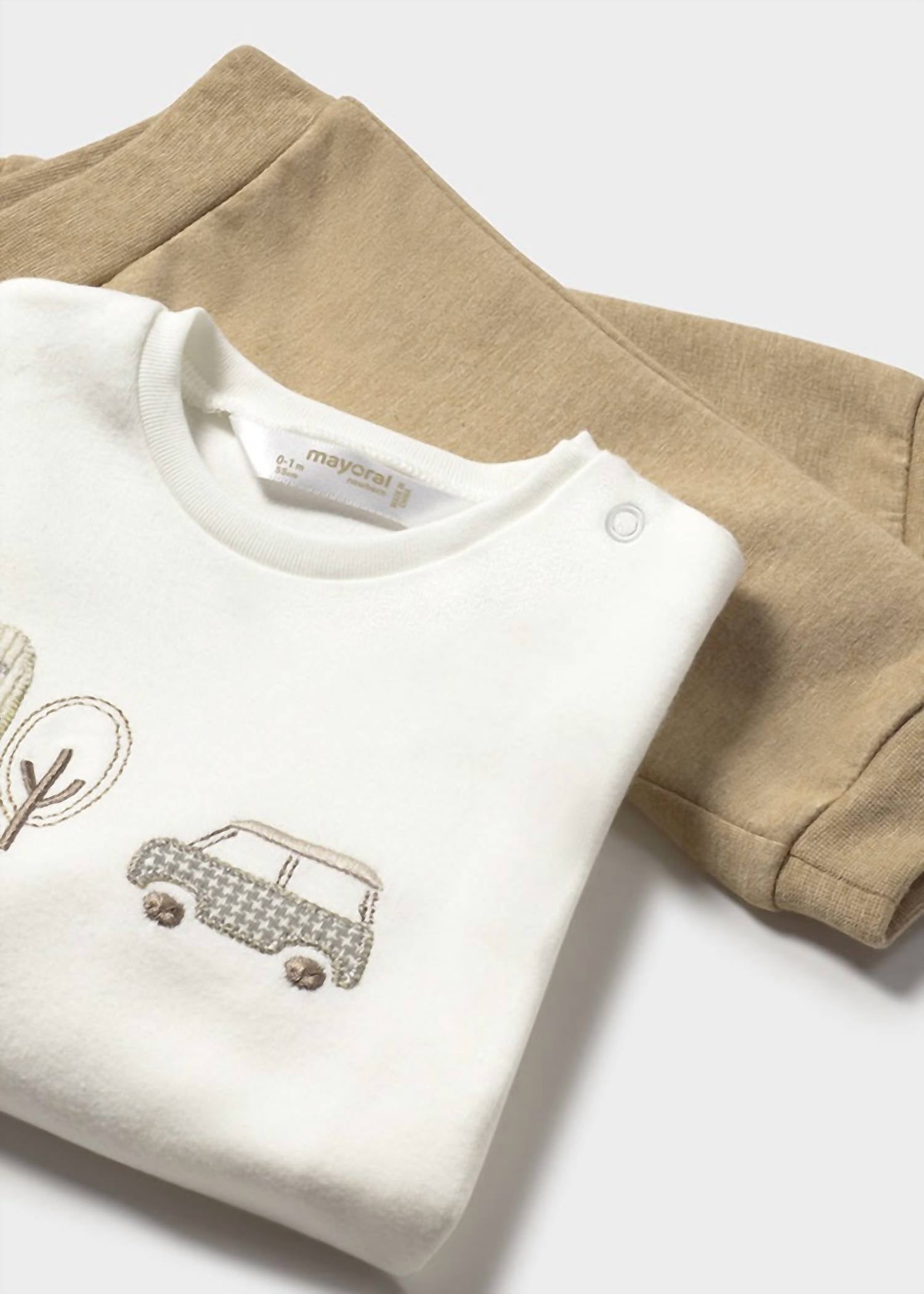 Mayoral - Kids' Embroidered Three-piece Tracksuit