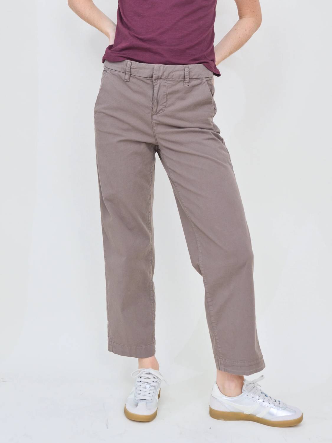 Frank & Eileen - Women's Westport Wide Leg Chino Pants