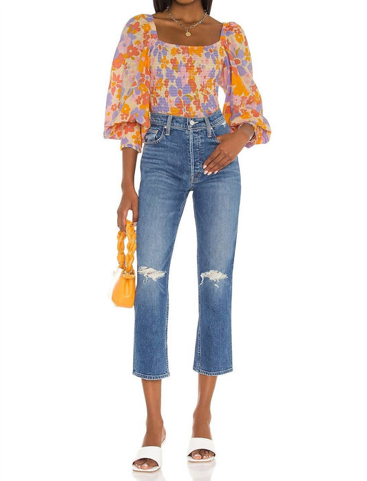 Free People - Ariana Blouson Sleeves Top