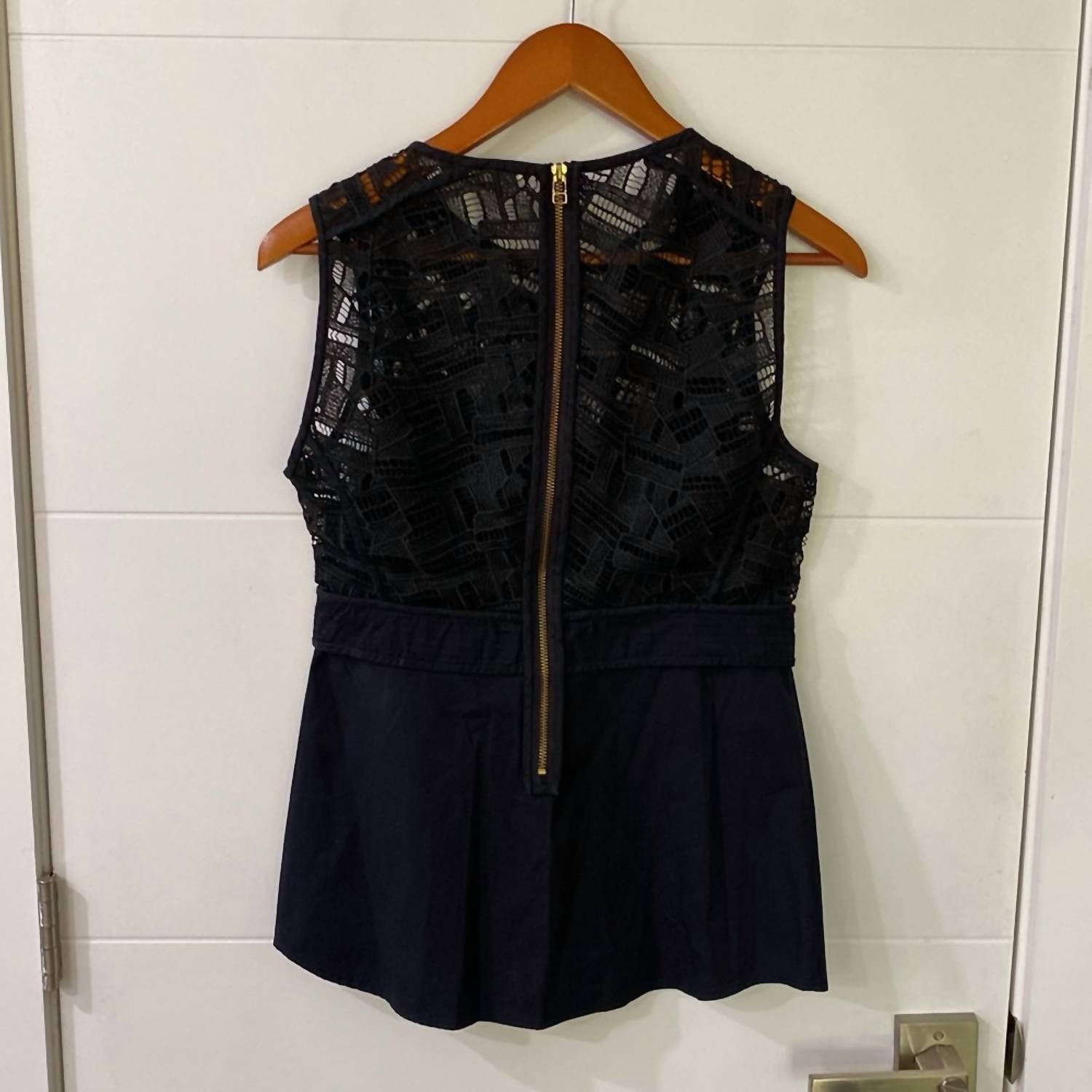 Veronica Beard - Pre-loved Playa Combo Sleeveless Top