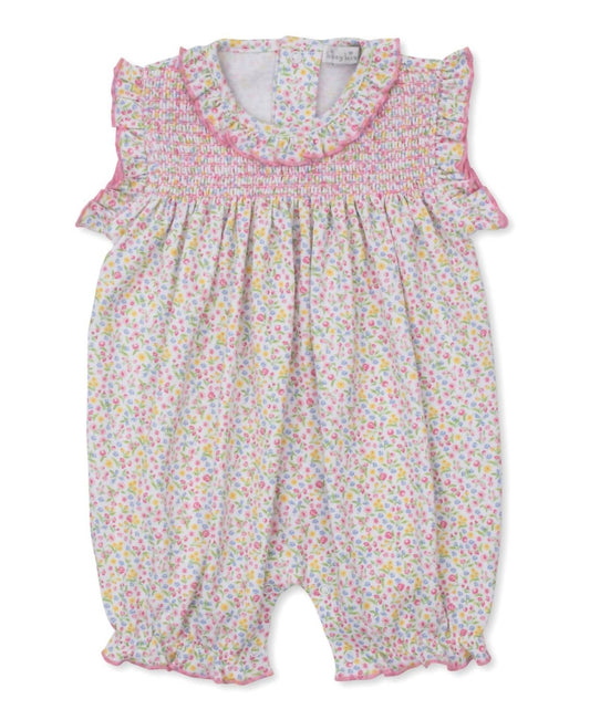 Kissy Kissy - Girls' Garden Trellis Short Playsuit