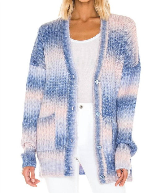 For Love & Lemons - Celeste Ombre Stripe Cardigan