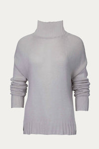 KNIT MOCK NECK SWEATER