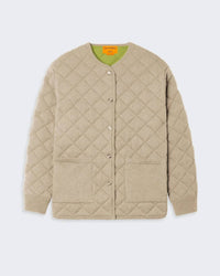 Guest In Residence - Quilted Liner Jacket in Cashmere Blend
