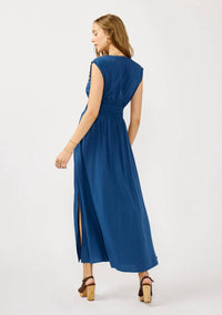 Lovestitch - Floral Scalloped Embroidered Maxi Dress