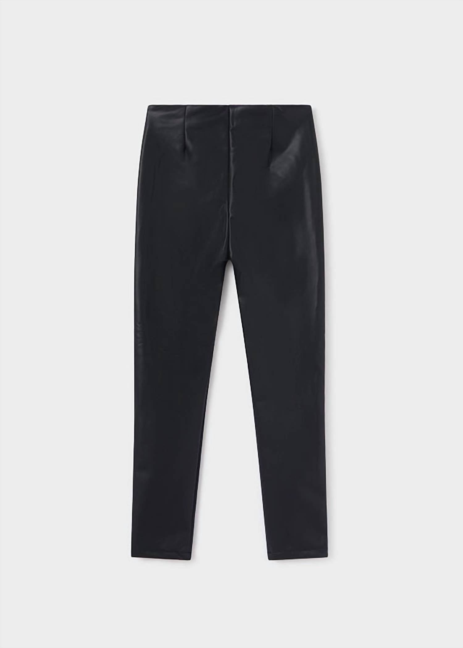 Mayoral - Leatherette Leggings Bg