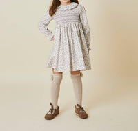 Pi And Pa - Lila Handsmocked Dress