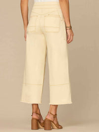 Democracy - Ab Solution Skyrise Cropped Wide Leg Jeans