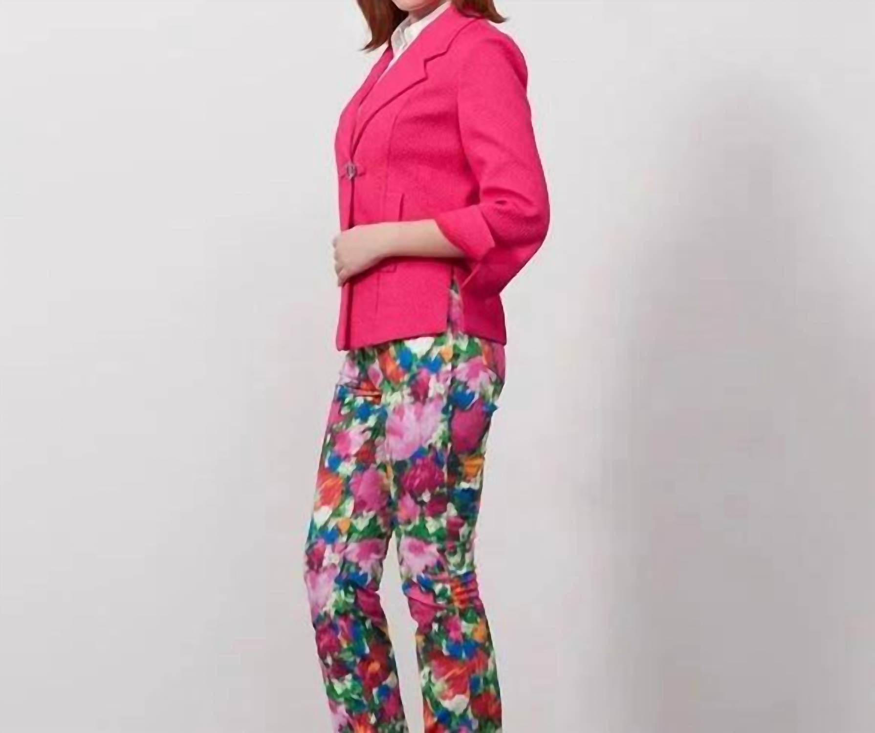 Carlisle - Rambutan Italian Stretch Jacket