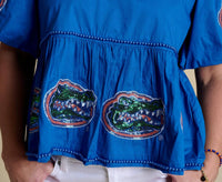 Stewart Simmons - The Puff Sleeve Peplum Top Florida