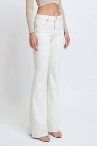 Hidden - High Rise Long Flare Jean