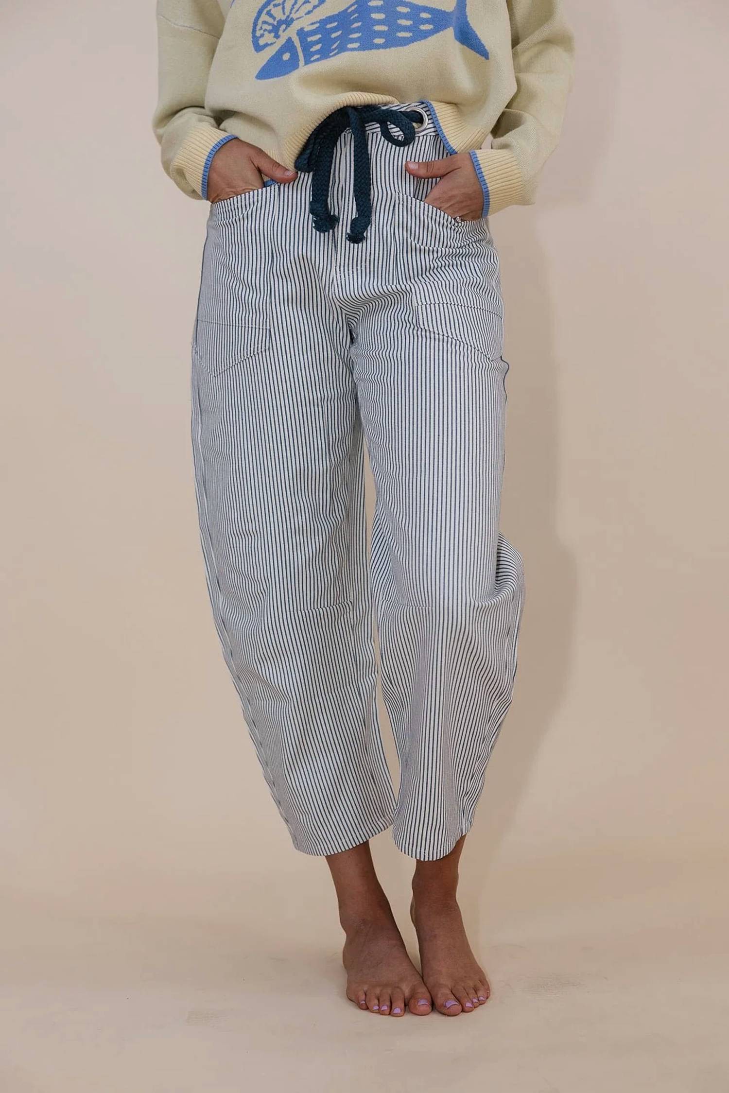 Polagram - Mel Striped Pants