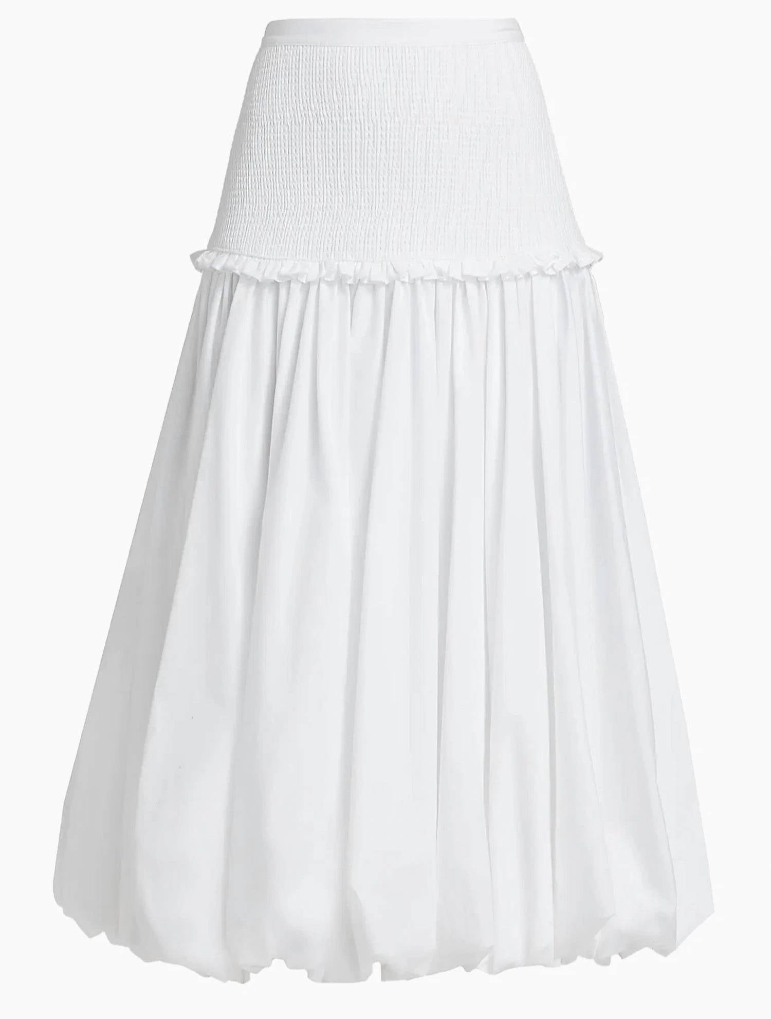 Cinq A Sept - SMOCKED ELLAH SKIRT
