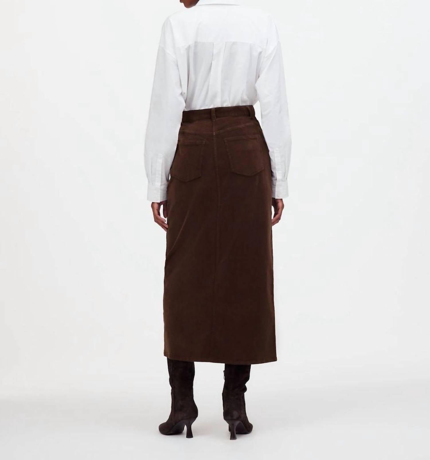 Madewell - Corduroy Midi Skirt