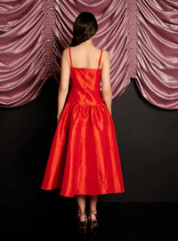 Sister Jane - Quartet Taffeta Midi Dress