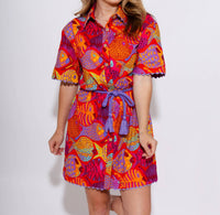 Ivy Jane - School Of Fish Dress